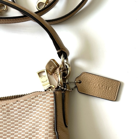 Coach Legacy Jacquard Chelsea Crossbody Hobo Bag - Picture 6 of 11